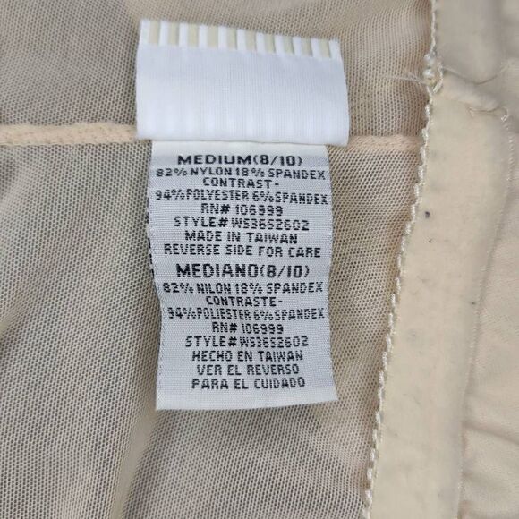 White Stag Women's Swim Dress One Piece Swimsuit Blue Medium 8/10 - Picture 9 of 10